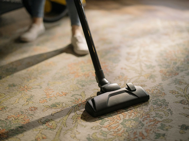 Vacuum cleaner to be tested